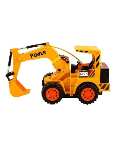 babyziggle Remote Control JCB Toy, Wired Remote Control JCB ( Battery Included)